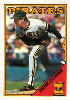 1988 O-Pee-Chee Baseball Cards 224     Mike Dunne